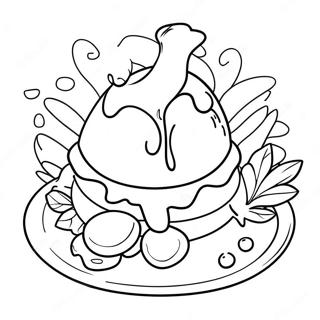 Iarkaia Stsena Zelenykh Iaits I Vetchiny Raskraska 77475-20100