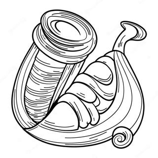 Raskraska Prazdnichnogo Shofara Na Rosh Khashana 77654 20234