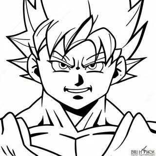 Stranitsa Raskraski S Goku Blek 77912-20426