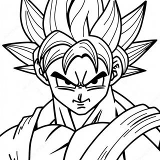 Stranitsa Raskraski S Goku Blek 77912-20427