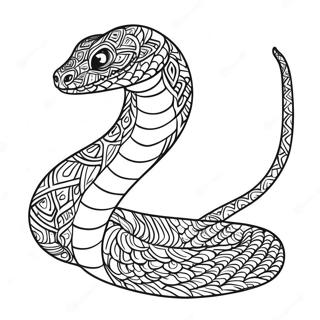 Polzushchaia Zelenaia Zmeia Raskraska 78355-20782
