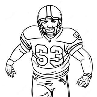 Raskraska Igroka Dallas Kovbois V Deistvii 78819-21139