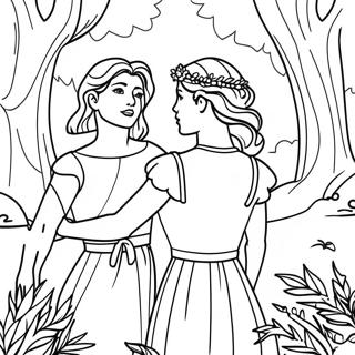 Raskraska Diany I Romy V Volshebnom Lesu 79153 21397