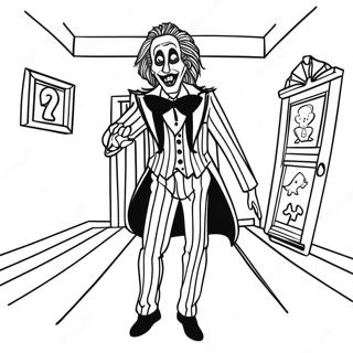 Raskraska Bitldzhusa V Dome S Privideniiami 79412-21603