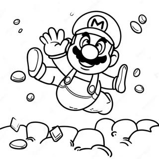 Mario Prygaet Cherez Gumbasov Na Raskraske 79822-21904