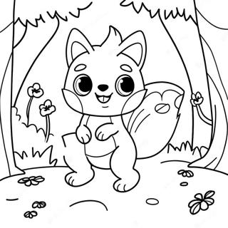 Prikliuchencheskaia Pomni V Volshebnom Lesu Raskraska 80106 22122