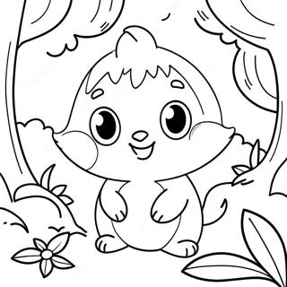 Prikliuchencheskaia Pomni V Volshebnom Lesu Raskraska 80106 22124