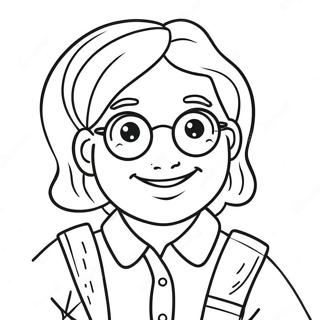 Первый День В Детском Саду Раскраски