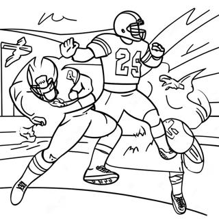 Raskraska Stsena Igry Superkubka 2024 S Ekshenom 80877-22731