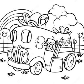 Zakhvatyvaiushchaia Raskraska Parada Nedeli Krasnoi Lenty 81057-22870