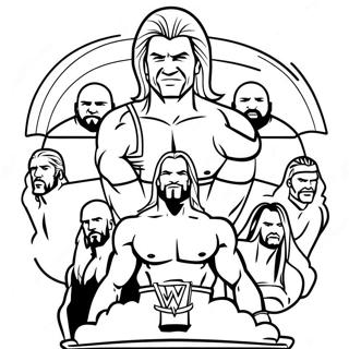 Raskraska S Kultovymi Momentami Wwe 81134-22928