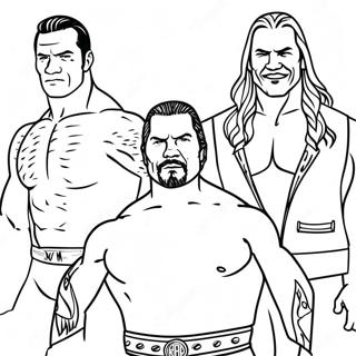 Raskraska S Legendami Wwe 81135-22932