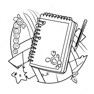 Школьные Принадлежности Раскраски