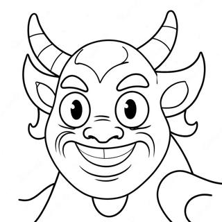 Демон Раскраски