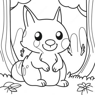 Волшебный Лес Раскраски