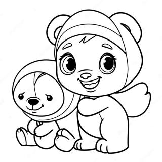 Raskraska Masha I Medved V Prikliucheniiakh 82832-24273