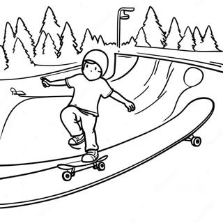 Скейтборд Раскраски