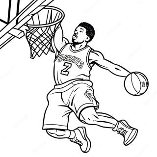 Raskraska Dinamichnogo Igroka Nba Dankuiushchego 83038-24430