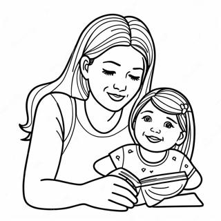 Tvorcheskaia Raskraska Mama I Doch 83320 24658