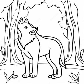 Misticheskii Lesnoi Volk Raskraska 83343-24672