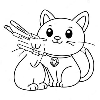 Druzheliubnaia Raskraska Veterinara S Kotom 83524 24813