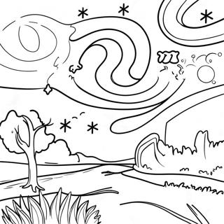 Raskraska Zvezdnogo Nochnogo Neba 83958-25155