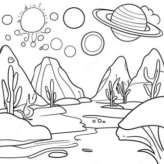 Raskraska Misticheskogo Kosmicheskogo Peizazha 83959-25158