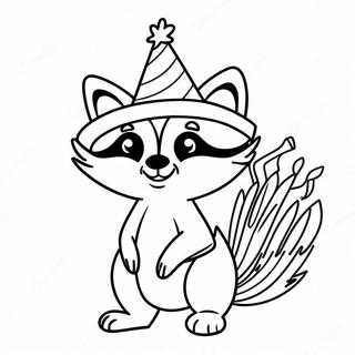 Raskraska Enota V Prazdnichnoi Shliape 84267 25403