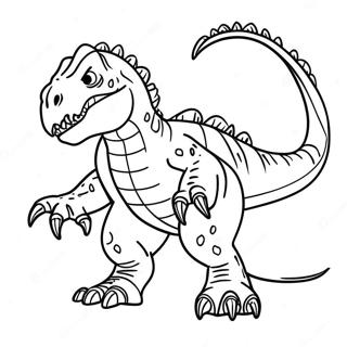 Raskraska Indominus Reks Revushchii 84600 25655