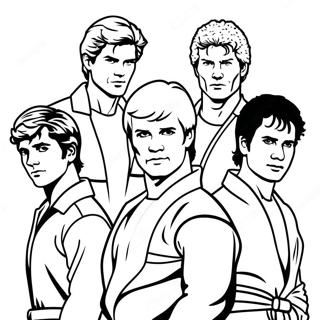 Raskraska Personazhi Kobra Kai 85597-26514