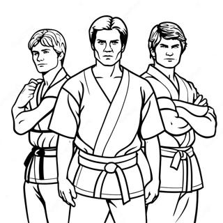 Raskraska Personazhi Kobra Kai 85597-26515