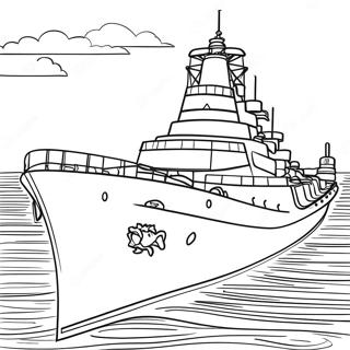 Raskraska Boevogo Korablia 85621-26527