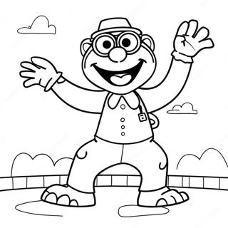 Gonzo Velikii Raskraska S Triukami 86288-27063