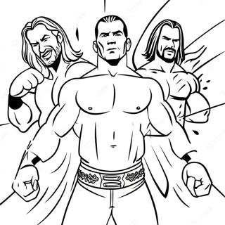 Raskraska Superzviozd Wwe V Deistvii 87260-27808