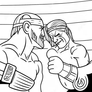 Raskraska Matcha Za Chempionstvo Wwe 87261-27809