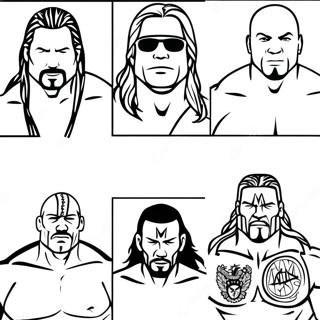 Raskraska Legendy Wwe 87262-27816