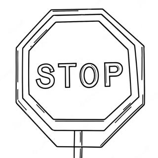 Raskraska Znaka Ostanovki 87414 27922