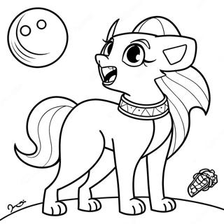 Raskraska Kloudin Vulf Voiushchaia Na Lunu 87878-28474