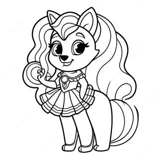 Raskraska Kloudin Vulf V Velikolepnom Plate 87879-28477