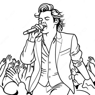 Raskraska Garri Stailsa Na Kontserte 88338-28824