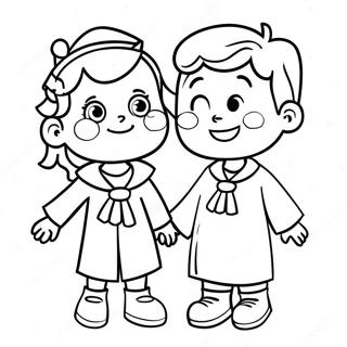 Schastlivaia Raskraska Detei Vypusknikov Detskogo Sada 88675 29086