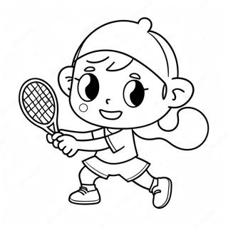 Raskraska Milyi Multiashnyi Tennisist 89188-29479