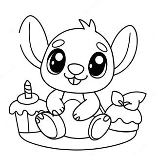 Raskraska Miloi Vecherinki Po Sluchaiu Dnia Rozhdeniia Stich 89549-29760