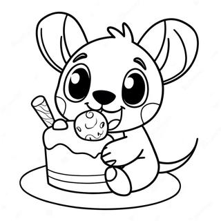 Raskraska Igrivogo Sticha Kushaiushchego Tort 89551-29766