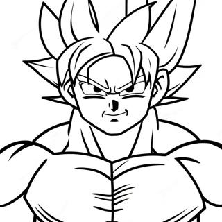 Raskraska Goku Ultra Instinkt 89729-29894