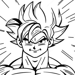 Raskraska Goku Ultra Instinkt 89729-29895