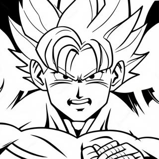 Raskraska Goku Ultra Instinkt 89729-29896