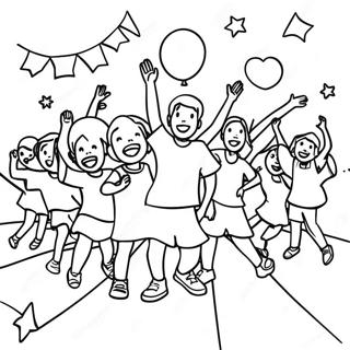 Raskraska Iarkoi Vecherinki Po Sluchaiu Okonchaniia Shkoly 90197-30267