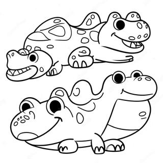 Raskraska Zabavnykh Kroksov S Litsami 90222-30281