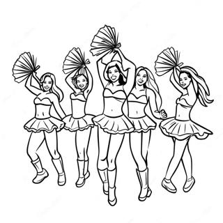 Raskraska Chirliderov Novoi Anglii Patriotov 90273 30320